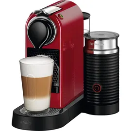 Krups Nespresso Citiz & Milk XN 7615 rot + Aeroccino