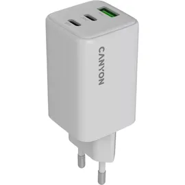 Canyon CU65ACC GaN 65W 2xPD 1xQC EU White