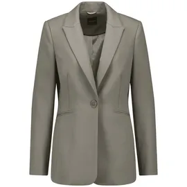 Taifun Damen Taillierter Blazer aus eleganter Qualität Langarm, geknöpfte Armschlitze unifarben Moon Valley 40 - 40