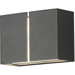 Konstsmide Wandleuchte Pavia, LED 4x3W, anthrazit (7877-370)