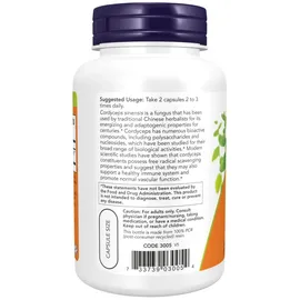 NOW Foods Cordyceps Kapseln 90 St.