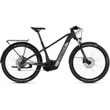 E-Bike GHOST "E-Teru B Advanced EQ" Gr. 38, grau (dunkelgrau, hellgrau), E-Bikes, 38cm, 27,5 + Zoll (69,85cm), Pedelec, Elektrofahrrad für Damen u. Herren, MTB