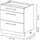 Vicco Schubladenschrank Fame-Line 80 x 82 x 60 cm Schwarz