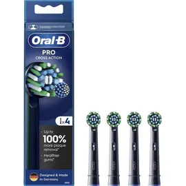 Oral-B CrossAction Pro Aufsteckbürste schwarz 4 St.