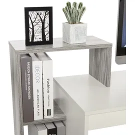 Mondeer Eckschreibtisch Mondeer Weiß / Grau