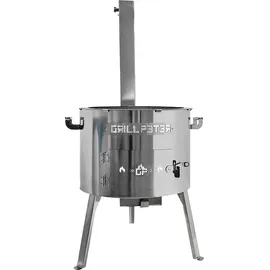 Grillpeter Utschak Edelstahl 2mm weiß