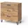 Vicco Kommode Amber 80 x 82 cm Braun