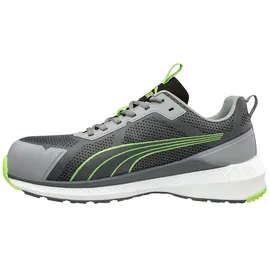 Puma Sicherheitsschuhe, S1PS Slide Grey/Green Low 43