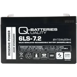 Quality Batteries Ersatzakku LC-R067R2P 6V 7200 mAh 1 St.