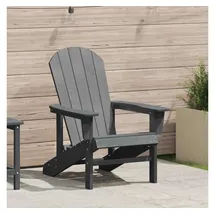 vidaXL Adirondack-Stuhl Gartenstuhl 82 x 74 x 90 cm hellgrau
