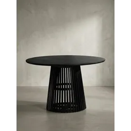KADIMA DESIGN Esszimmertisch Ø 120 cm schwarz