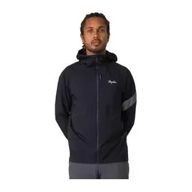 Rapha trail lightweight long sleeve jacket schwarz grau - M