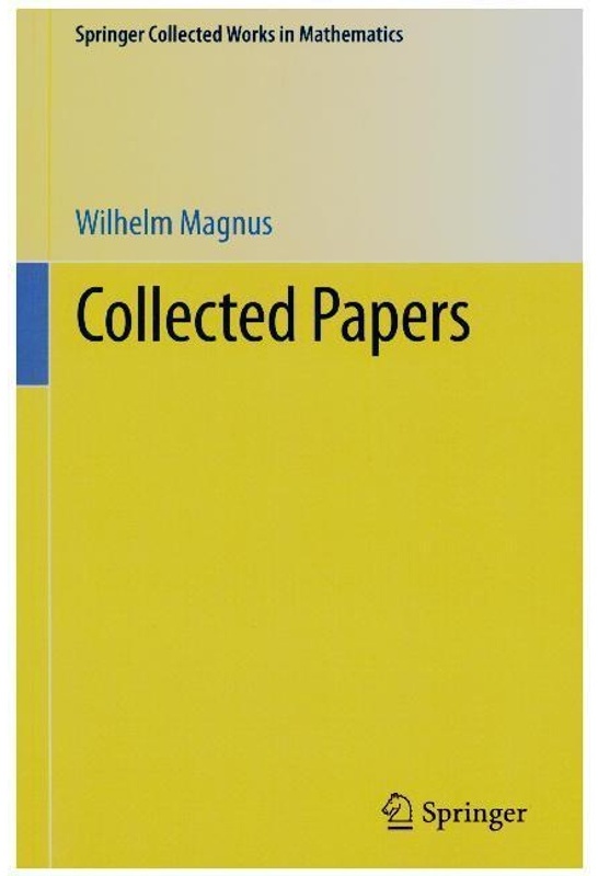 Collected Papers - Wilhelm Magnus, Kartoniert (TB)