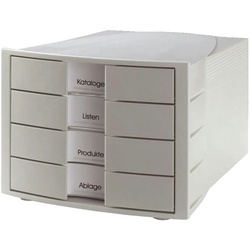 HAN Bürobox IMPULS/1010-X-11, lichtgrau, Kunststoff
