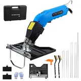 Yapasopu 200W 2 IN 1 schaumstoffschneider styropor schneider Einstellbare Temperatur 0-600°C Nutbreite 16cm Luftkühlung styroporschneider heißdrahtschneider für Heimwerker