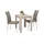 Möbel Kraft Stuhl Karola II Stoff beige