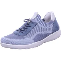 REMONTE Damen R3518 Slipper, Jeans-Ciel/Adria/Silver / 15, 42 EU