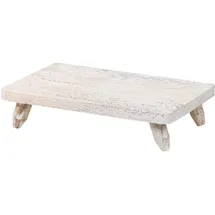 Marrakesch Orient & Mediterran Interior Serviertablett 30 x 20 cm 1-tlg. weiß