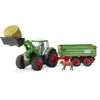 Schleich Farm World Traktor mit Anhänger 42379