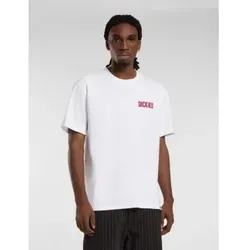 Dickies für Herren. DK0A4Z8U0WH1 Hose Rallye-T-Shirt weiß (XL), Lässig, Baumwolle, Kurzarm