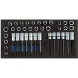 Gedore 1500 CT1-ITX 30 Satz Schraubendrehereinsätze 3/8" - 39-tlg.