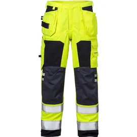 Fristads Flamestat High Vis Handwerkerhose Damen Kl. 2 2775 ATHS warnschutz-gelb/marine