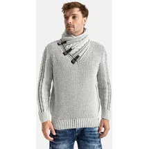 Cipo & Baxx Kapuzenpullover grau XL (56/58)