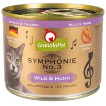 GranataPet Symphonie Nr. 3 Wild & Huhn 6 x 200 g