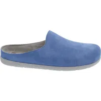 Berkemann Noralie Clog 3204-390, Veloursleder, hellblau, Wechselfußbett 39 1/2