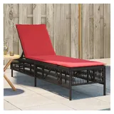 vidaXL Sonnenliege 200 x 55 x 96 cm Braun