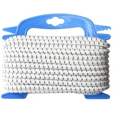 Trendline Gummiseil Ø 8 mm x 10 m weiß-schwarz