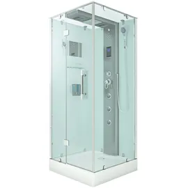 AcquaVapore AquaVapore Duschkabine Komplettdusche D38-00L0-EC Fertigdusche Dusche 80x80 cm