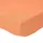 Homescapes Bettlaken Leinen 120 x 190 cm orange