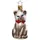 Inge-Glas® Christbaumschmuck, Schmusekätzchen grau 8,5cm (1-tlg), mundgeblasen, handbemalt grau