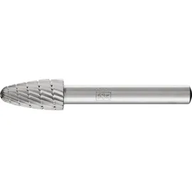 Pferd TOOLS HSS Frässtift Baumform H Ø 10x20mm Schaft-Ø 6 mm Z 3 universal mittel fein Spanbrecher