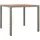 vidaXL Gartentisch 90 x 75 x 90 cm Grau