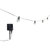 POWERTEC Garden Solar Glühbirnen Lichterkette