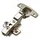 Hettich Topfband SENSYS 8645i T52 Mittelanschlag 110° mit Montageplatte - Silber