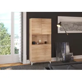 BIM Furniture Megan 1 Klapptisch 0 x 0 cm Sonoma Eiche