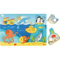 GoKi Hintergrundbildpuzzle Meerestiere