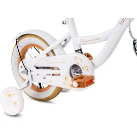 SUN BABY Flower Bike 12 Zoll RH 43 cm Weiß/Beige