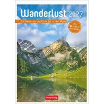 Harenberg Wanderlust Wochen-Kulturkalender 2027 Wandkalender