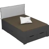 Rauch Aditio 126 x 208 cm Grau