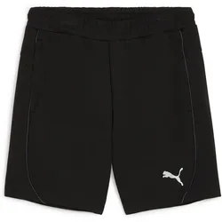 PUMA Herren Shorts teamFINAL Casuals Shorts, PUMA Black-PUMA Silver, XL