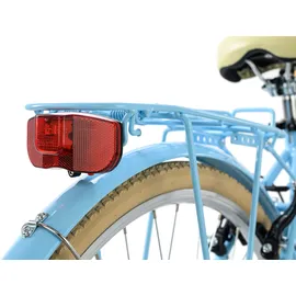 KS-Cycling Cantaloupe 28 Zoll RH 48 cm Damen hellblau inkl. Korb