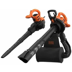 BLACK+DECKER BEBLV290, 3 in 1 Laubbläser, Laubsauger