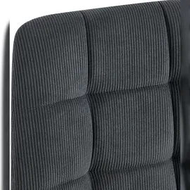 CLP Esszimmerstuhl Antibes Cordbezug schwarz