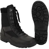 Max Fuchs MFH Stiefel, "Security", schwarz, 8-Loch, Gummisohle - 44 EU