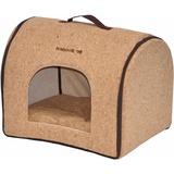 Hundehöhle Katzenhöhle Hundebett Katzenbett nanook Korkoptik Finesse 50 x 37 cm