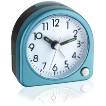 TFA 60.1020 Elektronischer Wecker blau-metallic